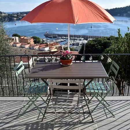 Vue Mer - Wifi, Ac, 6 Pers, Parking Vakantiehuis Villefranche-sur-Mer